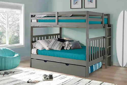 Room View Oxford Bunk Bed with Ladder and Trundle by Innovations