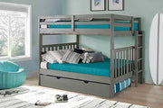 Room View Oxford Bunk Bed with Ladder and Trundle by Innovations