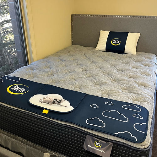 Room Shot Brookton Plush Mattress Serta