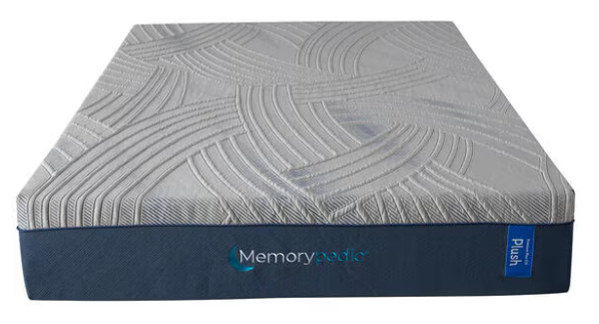 Straight on Roomplace 12" Memory Pedic Plush Mattress by Mlily