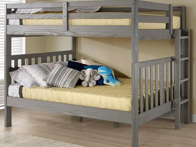 Room View Bunk Bed Ladder Gray by Innovations